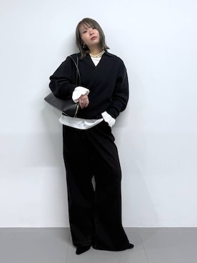 「BARNYARDSTORM（バンヤードストーム）のアイテム」を使った、byumemotoさん（レディース・160cm）の秋コーディネート