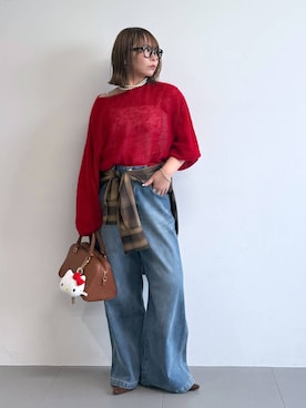 「アイテム（パンプス）」を使った、byumemotoさん（レディース・160cm・30代）の秋コーディネート