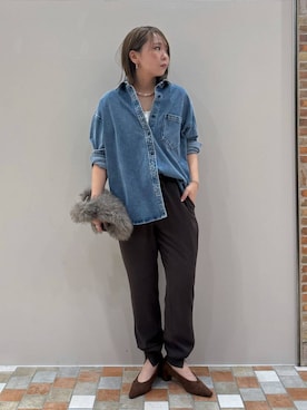 「アイテム（パンプス）」を使った、byumemotoさん（レディース・160cm・30代）の夏コーディネート