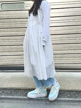 「ASH（アッシュ）のアイテム」を使った、onkさん（レディース・155cm）の春コーディネート