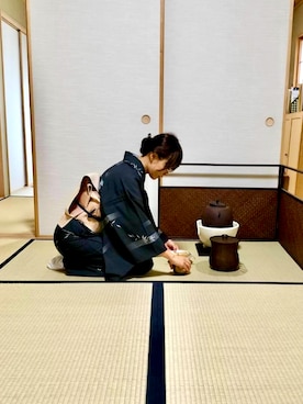 「アイテム（水着/着物・浴衣）」を使った、sakanaeeさん（レディース・155cm・40代）の夏コーディネート