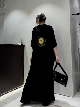 「ALLSAINTS（オールセインツ）のアイテム」を使った、Natsuさん（レディース・159cm）の夏コーディネート