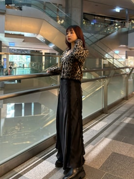 「ALLSAINTS（オールセインツ）のアイテム」を使った、Natsuさん（骨格ウェーブ・レディース・159cm）の秋コーディネート