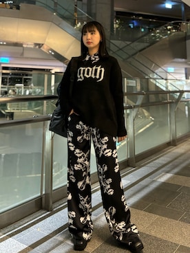 「ALLSAINTS（オールセインツ）のアイテム」を使った、Natsuさん（レディース・159cm）の秋コーディネート