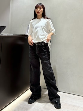 「ALLSAINTS（オールセインツ）のアイテム」を使った、Natsuさん（骨格ウェーブ・レディース・159cm）の夏コーディネート
