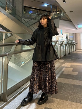 「ALLSAINTS（オールセインツ）のアイテム」を使った、Natsuさん（レディース・159cm）の秋コーディネート