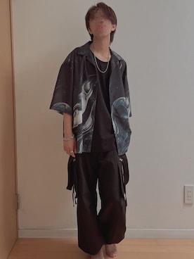 「KUUUPY」｜kz10969さん（メンズ・165cm）の夏コーディネート