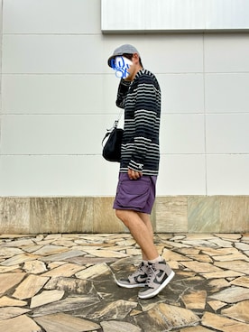 「UNDEFEATED (アンディフィーテッド)のアイテム」を使った、ホンマヨさん(メンズ・175cm)の秋コーディネート
