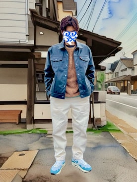 ホンマヨさん(メンズ・175cm)の冬コーディネート