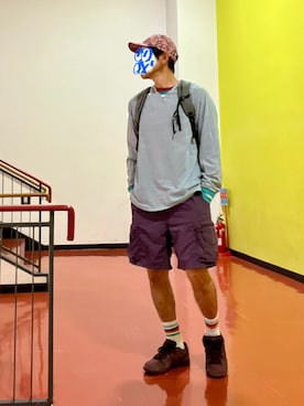 「NIKE SB（ナイキエスビー）のアイテム」を使った、ホンマヨさん（メンズ・175cm）の秋コーディネート