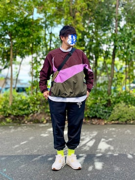 「アイテム（パンツ）」を使った、ホンマヨさん（メンズ・175cm・40代）の秋コーディネート