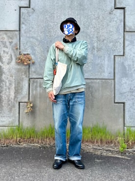 「UNDEFEATED (アンディフィーテッド)のアイテム」を使った、ホンマヨさん(メンズ・175cm)の春コーディネート