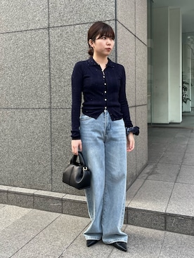 「CLEIO（クレイオ）のアイテム」を使った、ユウさん（レディース・157cm）の冬コーディネート