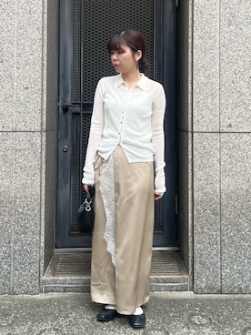 「CLEIO（クレイオ）のアイテム」を使った、ユウさん（レディース・157cm）の春コーディネート