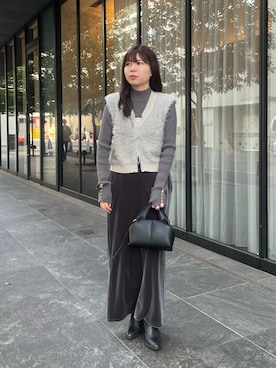 ユウさん（レディース・157cm）の冬コーディネート