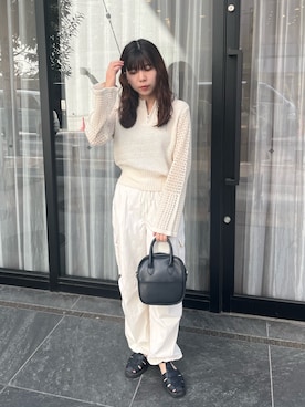 「CLEIO（クレイオ）のアイテム」を使った、ユウさん（レディース・157cm）の秋コーディネート