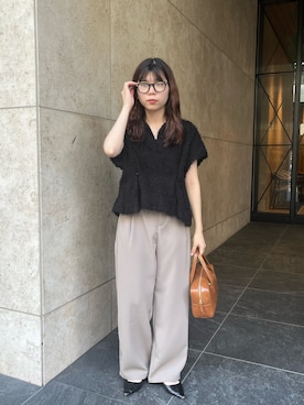 「CLEIO（クレイオ）のアイテム」を使った、ユウさん（レディース・157cm）の秋コーディネート