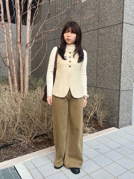 ユウさん(レディース・157cm)の冬コーディネート