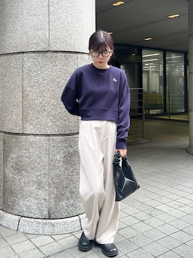 「CLEIO（クレイオ）のアイテム」を使った、ユウさん（レディース・157cm）の秋コーディネート