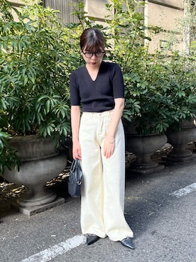 「CLEIO（クレイオ）のアイテム」を使った、ユウさん（骨格ナチュラル・レディース・157cm）の春コーディネート