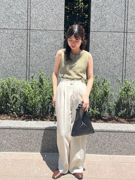 「CLEIO（クレイオ）のアイテム」を使った、ユウさん（レディース・157cm）の夏コーディネート