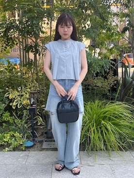 「CLEIO（クレイオ）のアイテム」を使った、ユウさん（レディース・157cm）の夏コーディネート