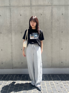 「GU」｜ユウさん（レディース・157cm・20代）の夏コーディネート