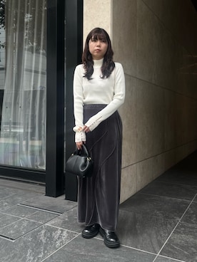 ユウさん（骨格ナチュラル・レディース・157cm）の秋コーディネート