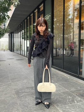 「アイテム（その他トップス）」を使った、ユウさん（レディース・157cm・20代）の秋コーディネート