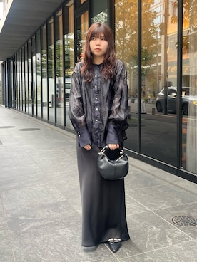 「CLEIO（クレイオ）のアイテム」を使った、ユウさん（レディース・157cm）の春コーディネート