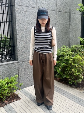 ユウさん(レディース・157cm)の春コーディネート