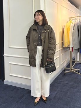 「upperhights（アッパーハイツ）のアイテム」を使った、asano1019さん（レディース・162cm）の秋コーディネート