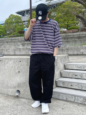 「pairpair」｜PairPair_menさん（メンズ・170cm）の春コーディネート