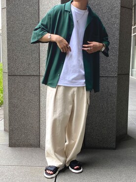 「pairpair」｜PairPair_menさん（メンズ・170cm）の春コーディネート