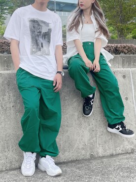 「pairpair」｜PairPair_menさん（メンズ・170cm）の春コーディネート