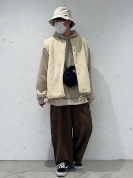 「pairpair」｜「アイテム（ジャケット/アウター）」を使った、PairPair_menさん（メンズ・170cm）の冬コーディネート