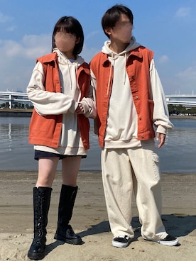 PairPair_menさん（メンズ・170cm）の春コーディネート