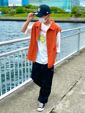 「pairpair」｜PairPair_menさん（メンズ・170cm）の春コーディネート