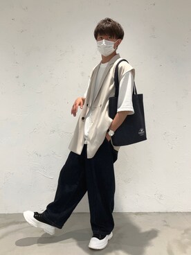 「pairpair」｜PairPair_menさん（メンズ・170cm）の春コーディネート