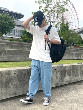 「pairpair」｜PairPair_menさん（メンズ・170cm）の夏コーディネート