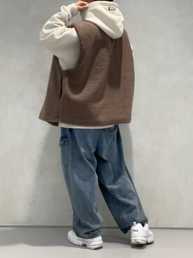 「pairpair」｜PairPair_menさん（メンズ・169cm）の冬コーディネート