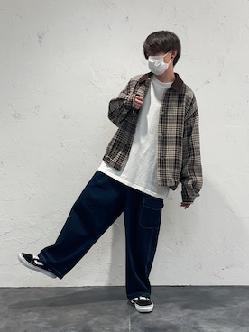 「pairpair」｜「アイテム（ジャケット/アウター）」を使った、PairPair_menさん（メンズ・170cm）の冬コーディネート