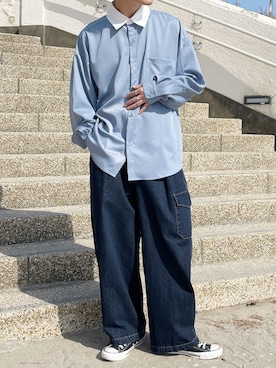 PairPair_menさん（メンズ・170cm）の春コーディネート