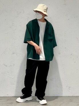 「pairpair」｜PairPair_menさん（メンズ・170cm）の春コーディネート