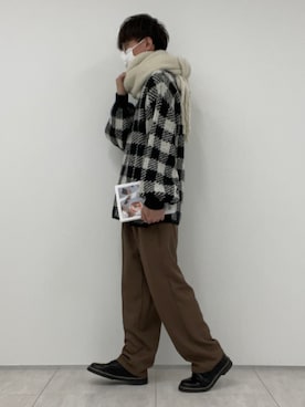 「pairpair」｜PairPair_menさん（メンズ・169cm）の冬コーディネート