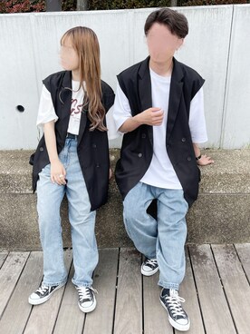 「pairpair」｜PairPair_menさん（メンズ・170cm）の春コーディネート