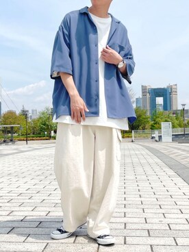 「pairpair」｜PairPair_menさん（メンズ・170cm）の春コーディネート