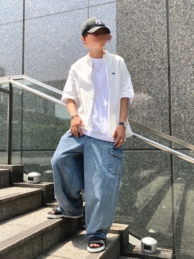 「pairpair」｜PairPair_menさん（メンズ・170cm）の夏コーディネート