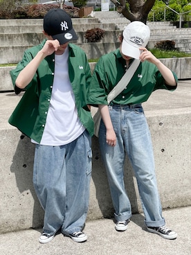 「pairpair」｜PairPair_menさん（メンズ・170cm）の春コーディネート