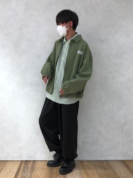 「pairpair」｜「アイテム（ジャケット/アウター）」を使った、PairPair_menさん（メンズ・170cm）の春コーディネート